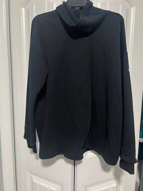 Nike maternity Black Hooded Pullover Sweatshirt